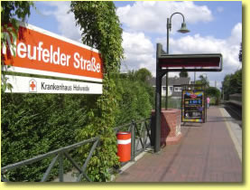 Stadtbahnhaltestelle Neufelder Strasse